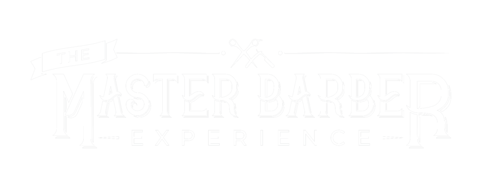 A logo reading 'The Master Barber Experience'